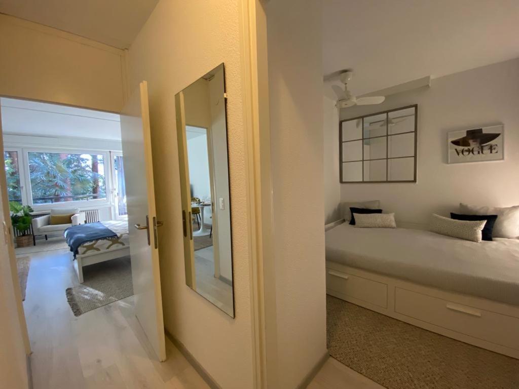Luganersee, Pool, Strand, Parkplatz, Suite بيسون المظهر الخارجي الصورة