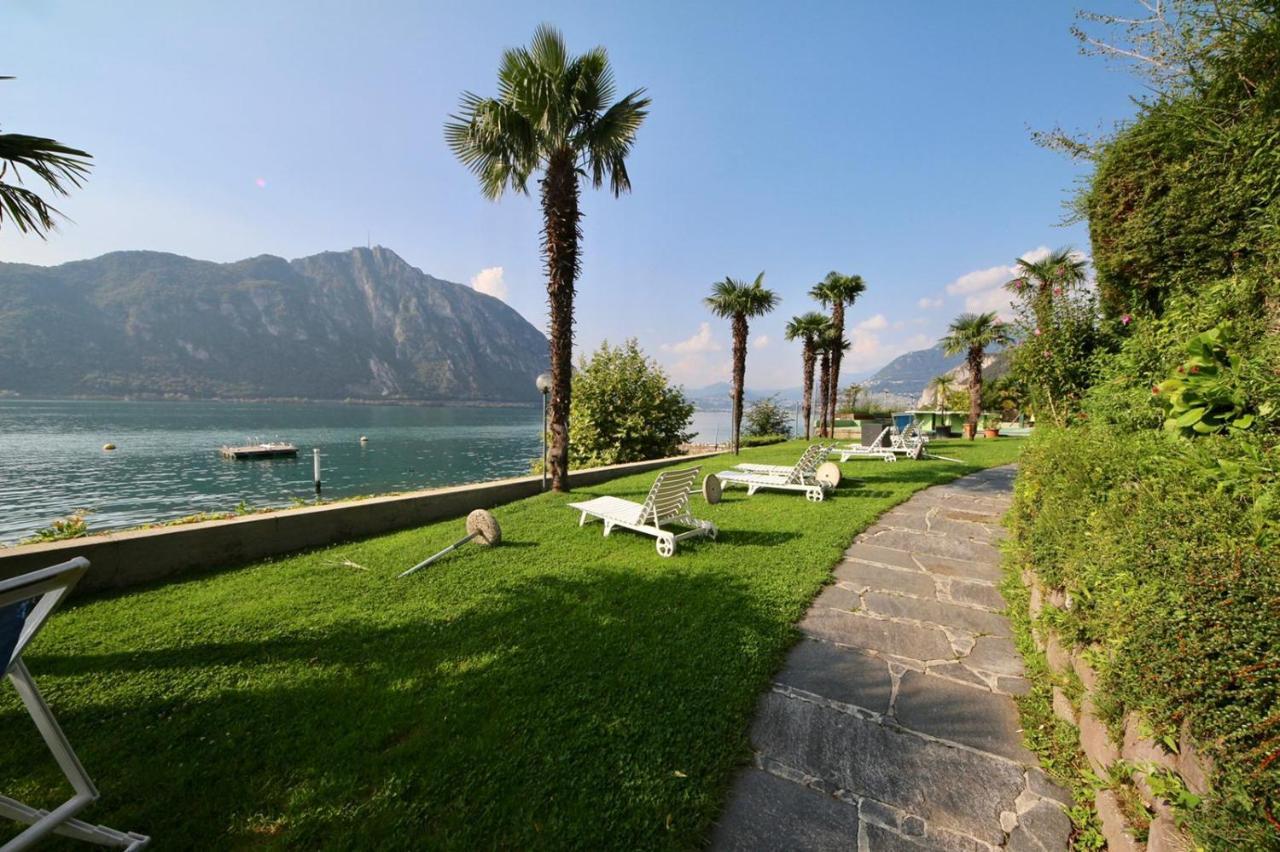Luganersee, Pool, Strand, Parkplatz, Suite بيسون المظهر الخارجي الصورة