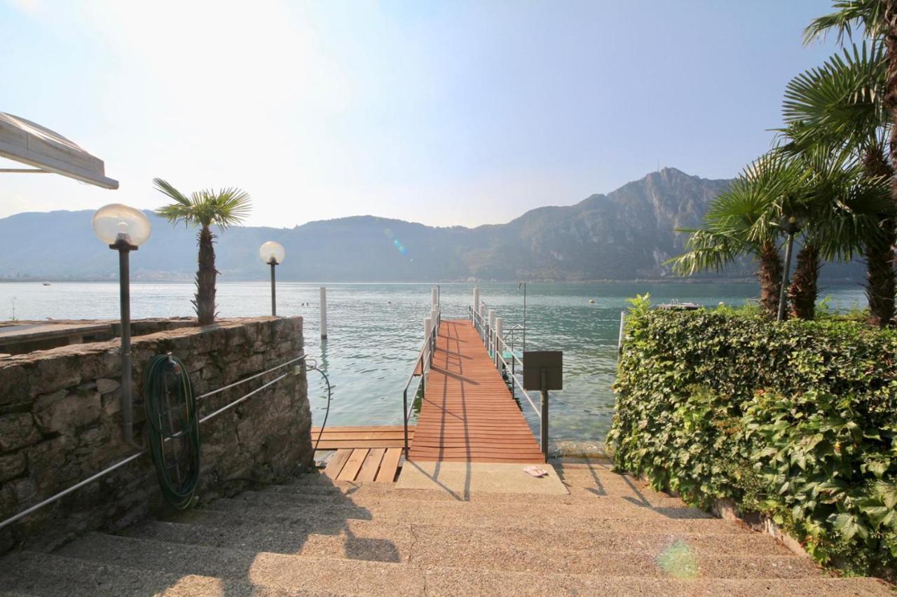 Luganersee, Pool, Strand, Parkplatz, Suite بيسون المظهر الخارجي الصورة